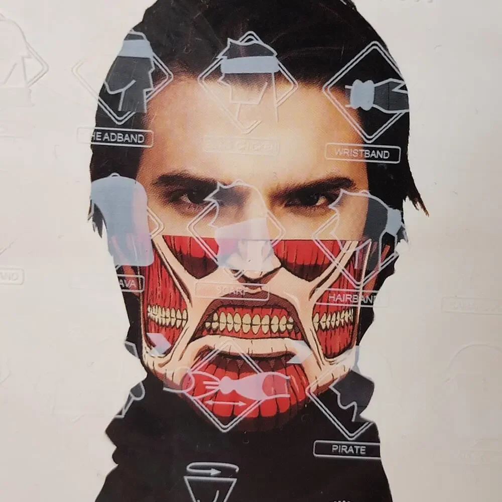 Attack On Titan Scarf / Face Mask - NEW / SEALED